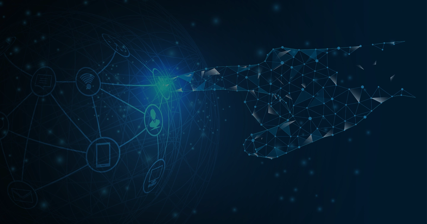 Grafica di sfondo della pagina contatti di Avelixio