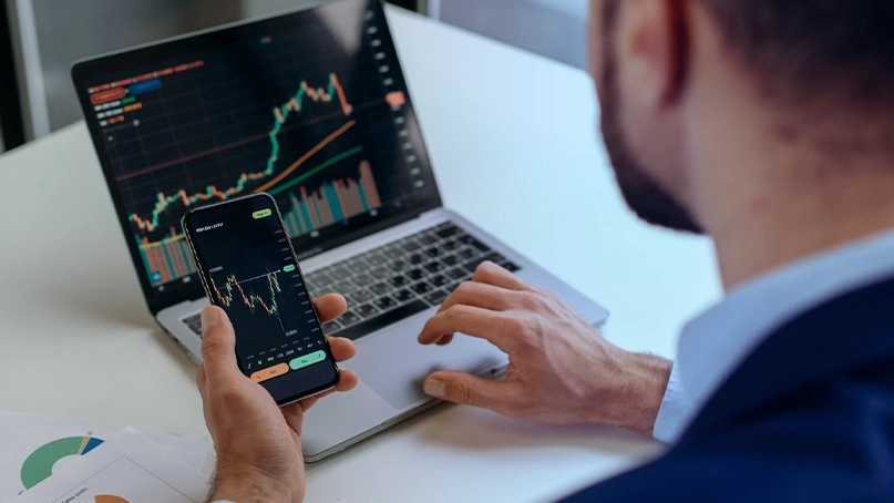 Dashboard di trading IA di Avelixio